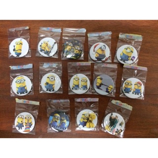 เข็มกลัดมินเนี่ยน (Minion) อันล่ะ 30 บาท