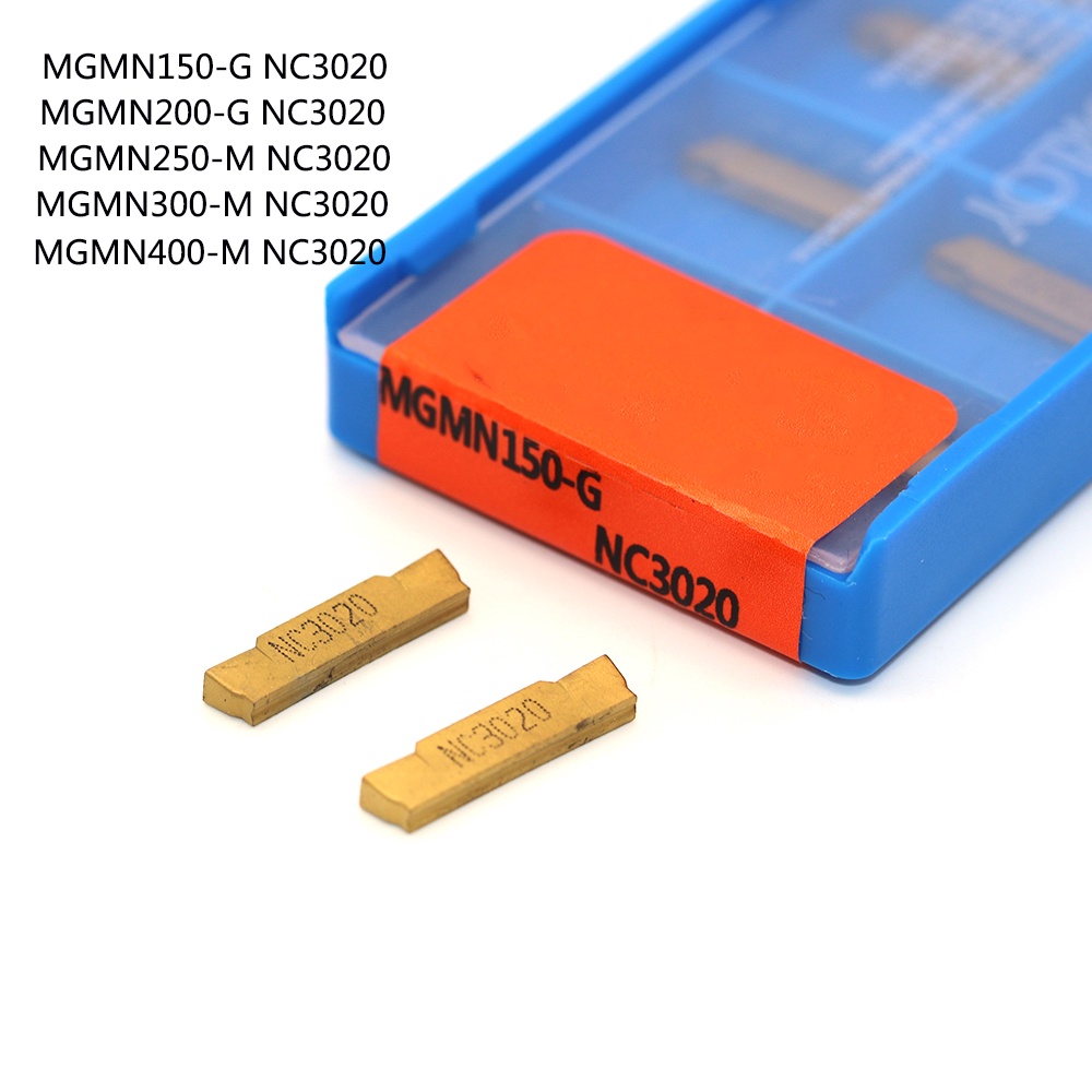 MGMN150 MGMN200 MGMN300 MGMN400 PC9030 10PCS เซาะร่องคาร์ไบด์แทรก CNC เครื่องกลึงเครื่องตัดเครื่องมือ