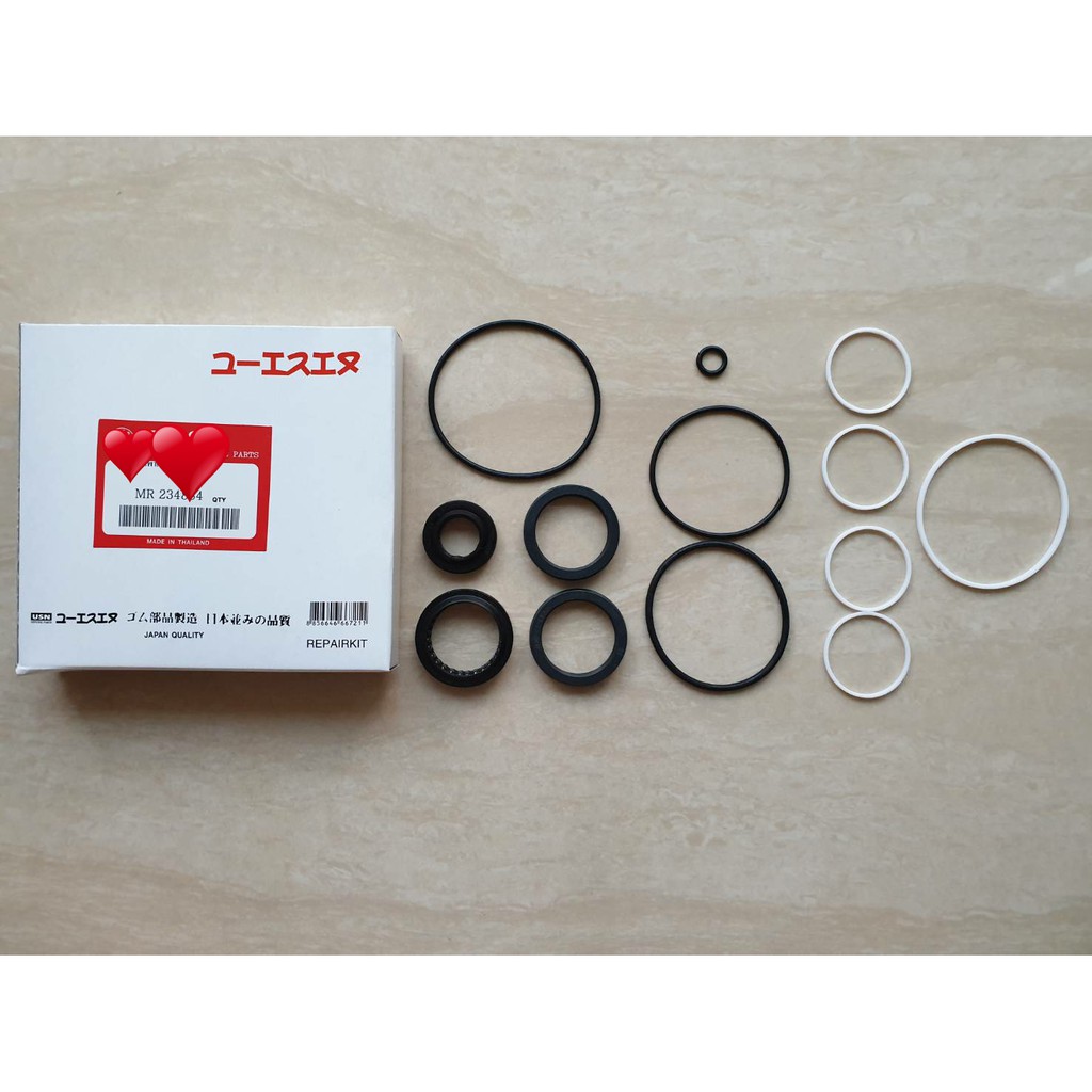 ชุดซ่อมเพาเวอร์(ชุดซ่อมกระปุกพวงมาลัย) MITSUBISHI STRADA 2500,2800,4M40 ไต้หวัน ราคาชุดละ 450บาท