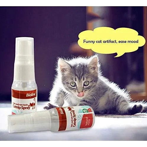 ◈❡ยอดนิยม* Bioline กัญชาแมว catnip แคทนิปโรยอาหาร ของเล่นแมว