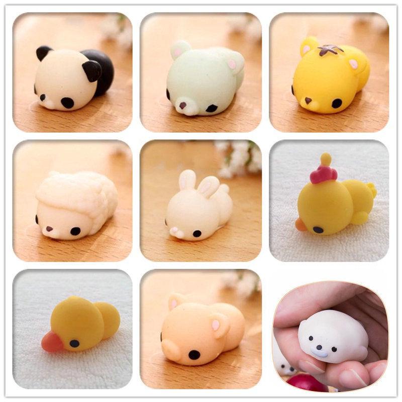 ตุ๊กตาสควิสชี่รูปสัตว์ของเล่นบีบคลายเครียด