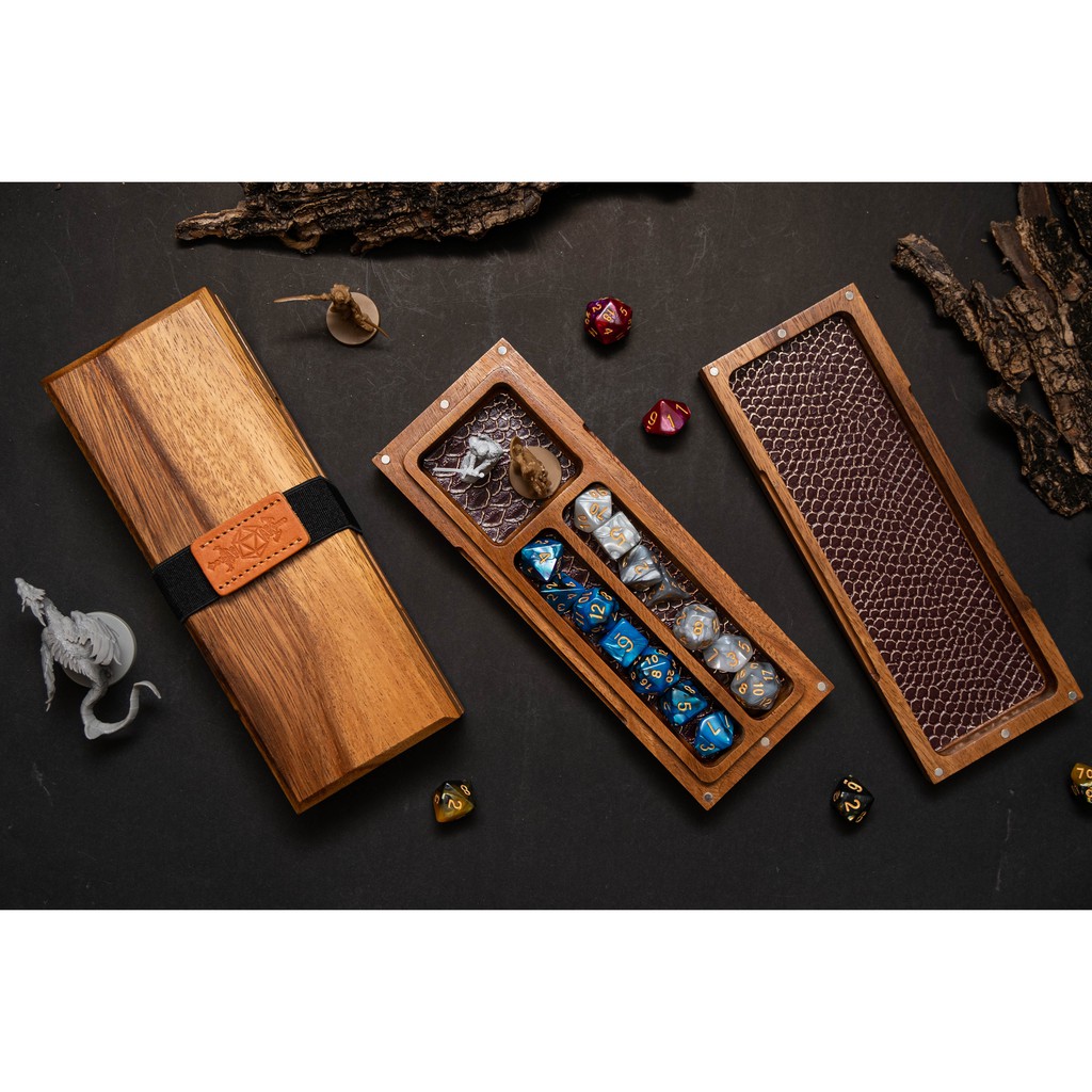 Dragon Dice Box (Product does not include dice) | Dice Vault | RPG Dice Set | Dungeons and Dragons D