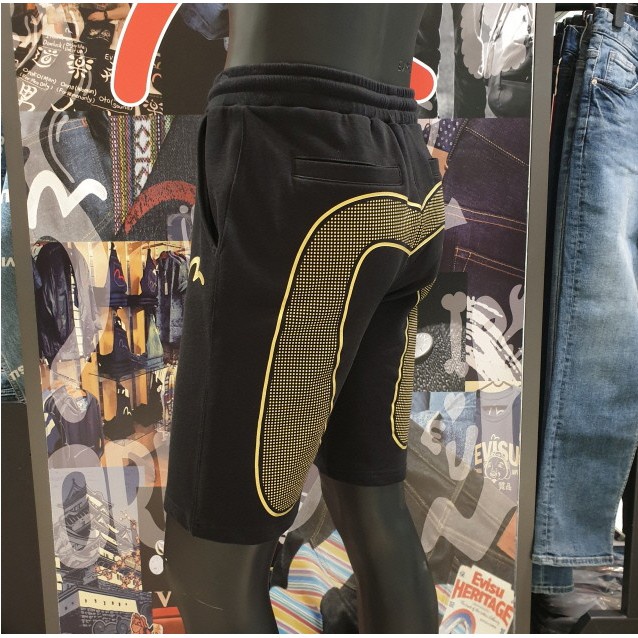 Korea กางเกงขาสั้น Evisu Big Hills