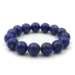 LAPIS LAZULI ลาพิส ลาซูรี่ ขนาด 12 มม. สร้อยข้อมือหินแท้ by siamonlineshop