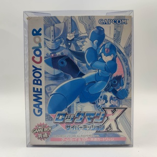 ROCKMAN X ของแท้ Game Boy Color [GBC] สภาพปานกลาง ปกซีด เทสแล้วเล่นได้ มีกล่องสวมกันรอย สำหรับเก็บสะสมให้ด้วย