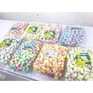 มาร์ชเมลโล่ หลากสี ขนาด500กรัม(ไม่ใช่ดรายฟรีส)