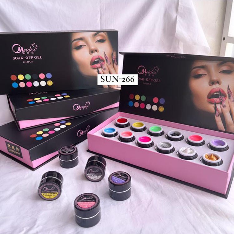 MEIDIS NAIL ART PAINTING GEL / MEIDIS PAINTING GEL 8ML (12 สี/ชุด)