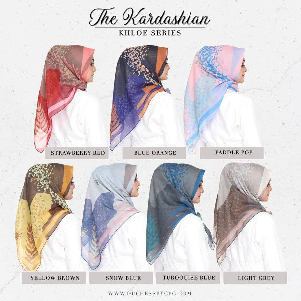 BAWAL DUCHESS BY CPG THE KARDASHIAN KHLOE SERIES / TUDUNG VIRAL