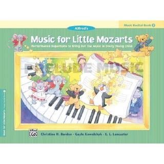 (โค้ดINCSM2Lลด70฿) Music for Little Mozarts: Music Recital Book 2 00-19725