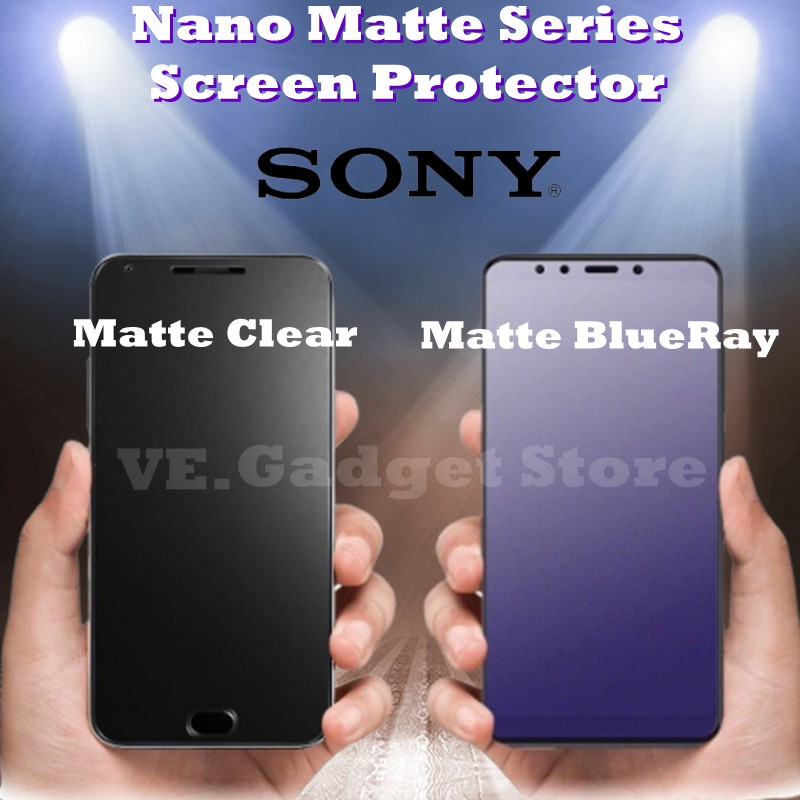 Matte Series Sony Xperia XZ1/XZ1 Compact/XZs/X Performance/XZ2/XZ2 Compact/XZ2 Premium Pelindung Skr