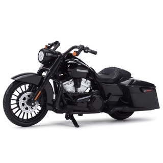 โมเดลรถมอเตอร์ไซค์HARLEY-DAVIDSON สเกล1:18รายละเอียดสวยเป็นงานโมเดลสำหรับตั้งโชว์