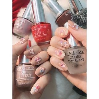 สีเจลไม่ต้องอบ สีกึ่งเจล (5) Calar Gel Effect Nail Color ยาทาเล็บ คาล่าร์ สีทาเล็บ