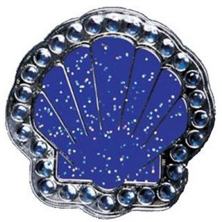 Golf Ball Markers Navika SHELL BLUE