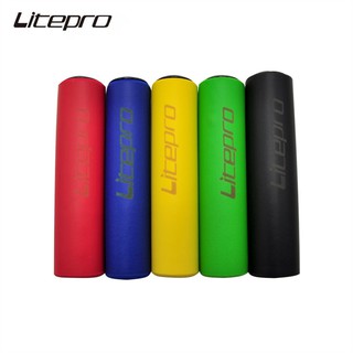 Litepro ปลอกแฮนด์มือจับซิลิโคน กันลื่น สําหรับรถจักรยานเสือภูเขา