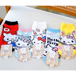 ถุงเท้าแฟชั่นน่ารัก C!tty ข้อสั้นผ้า cotton อย่างดีสินค้าพร้อมส่ง📦