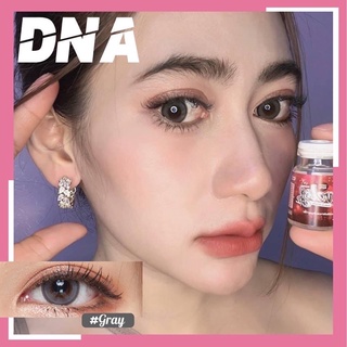 คอนแทนเลนส์ lovely lens ลายใหม่ DNA สีเทา/น้ำตาล