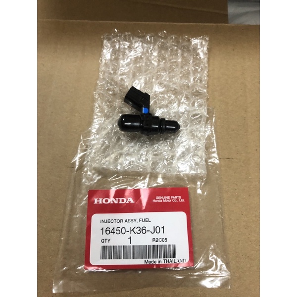 หัวฉีดPCX150ปี2014-2017แท้ศูนย์🔹 (6รูG) 16450-K36-J01