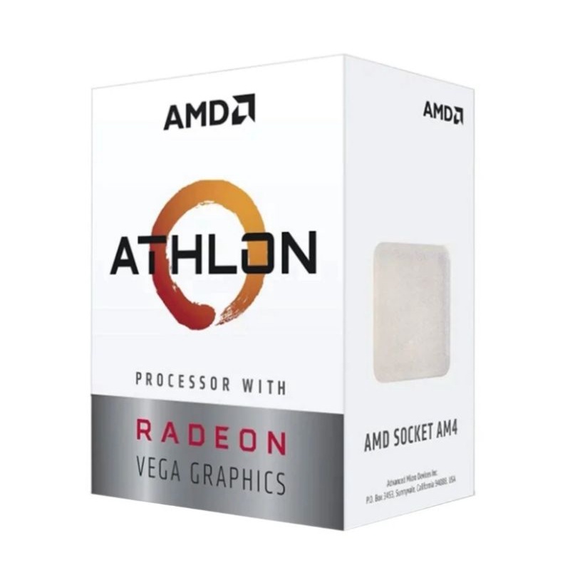 CPU (ซีพียู) AM4 AMD ATHLON 3000G 3.5 GHz รับประกัน3ปี ประกันบริษัทซินเน็ค