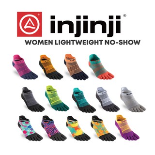 Injinji Women’s Run Lightweight No-Show ถุงเท้าวิ่งแยกนิ้วหญิง