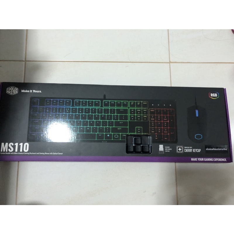 Cooler Master MS110 Combo Set - phonlakitfirst - ThaiPick
