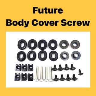 ชุดสกรูฝาครอบตัวถัง สําหรับ HONDA (ST) // FUTURE125 FUTURE 125 BODY COVER SCREW SKREW SKRU BOLT NUT ฝาครอบเฟรมสกรู