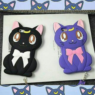 พร้อมส่งเคสซิลิโคนลูน่าแคทสำหรับไอโฟน6/6Sราคา 160 บาทส่งฟรี มีทั้งสองสีนะจ้ะ