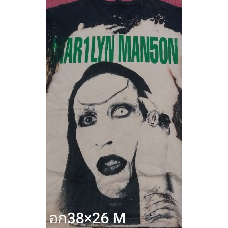 เสื้อยืด Marilyn Manson งานสร้าง