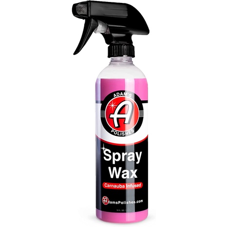 สเปรย์แว็กซ์ Adam's Spray Wax 16oz - Premium Infused Carnauba Car Wax Spray for Shine, Polish & Top 