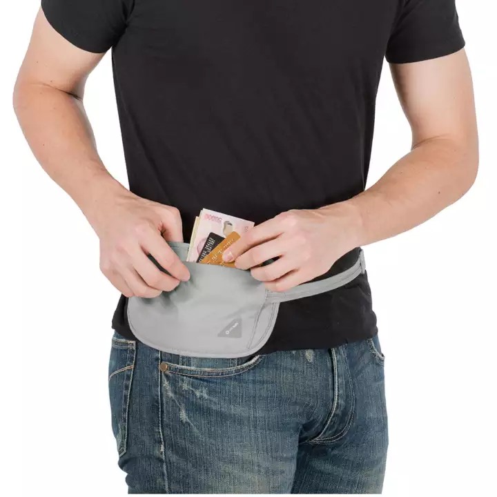 Pacsafe COVERSAFE X100 WAIST WALLET ANTI-THEFT กระเป๋ากันขโมย กระเป๋าคาดเอว
