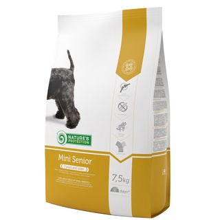 Natures Protection สุนัขโต ขนาดเล็ก อายุ8ปีขึ้นไป Mini Senior ขนาด7.5kg