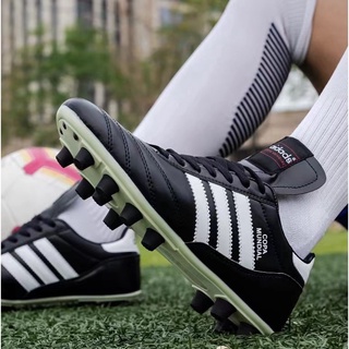 Adidas Copa Mundial รองเท้าสตั๊ดฟุตบอลคลาสสิกกันน้ำรองเท้าฟุตบอลผู้ชายกีฬารองเท้าวิ่ง