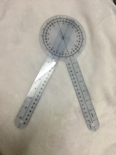 โกนิโอมิเตอร์ ไม้บรรทัด วัดองศา Goniometer มี 3 ขนาดค่ะ