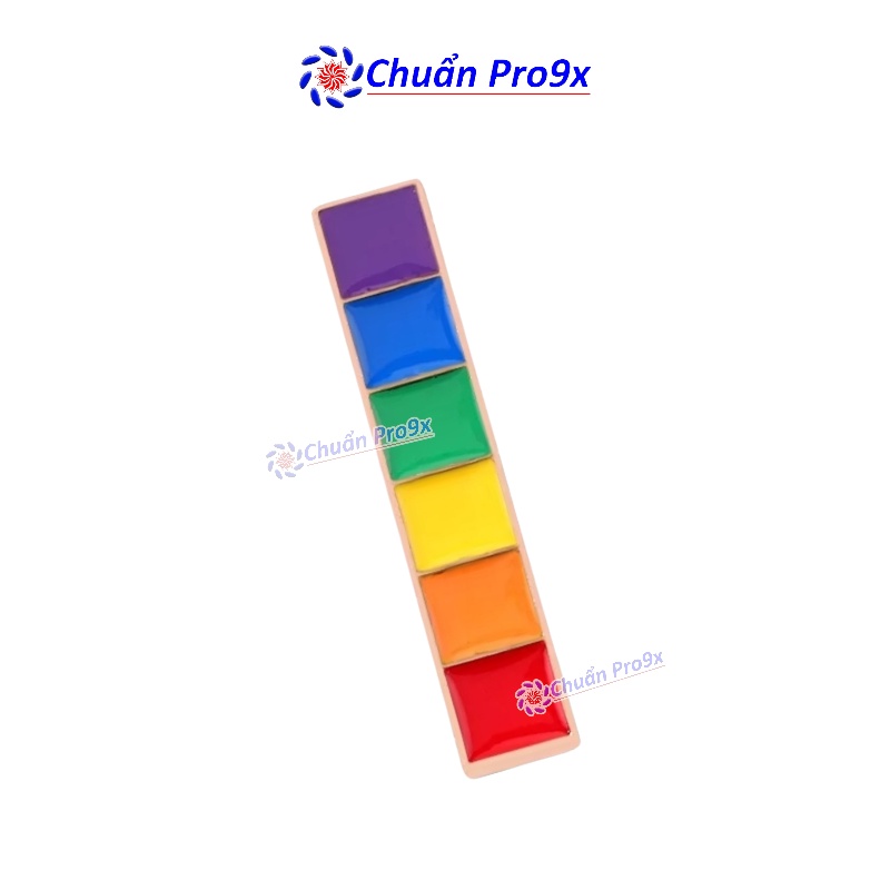 เข็มกลัด LGBT สีเขียวสีรุ้ง K425