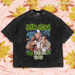 เสื้อยืด ลาย WASHING WWE JOHN CENA SMACKDOWN 2003 สไตล์วินเทจ (เสื้อยืดซักได้) | 002 | Unisex