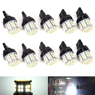 [ขายดี] ไฟเบรกท้ายรถยนต์ LED T20 7443 W21 5W 1206 50SMD