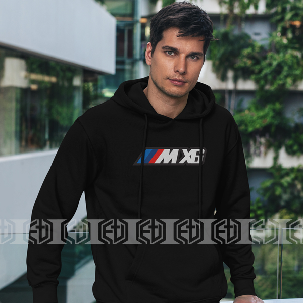 BMW X6 Bimmer M Sport Sweatshirt Hoodie Cotton Racing Motorsport แฟชั่นพิมพ์ Pakaian Baju เสื้อผ้าลํ