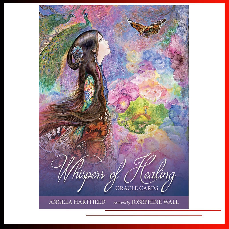 【Ready Stock】50 Cards Deck Whispers of Healing Oracle Cards