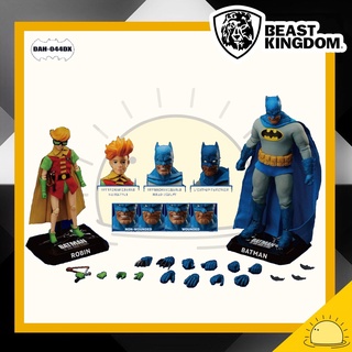 Beast Kingdom The Dark Knight Returns: Batman &amp; Robin DAH-044 DX Dynamic 8ction Action Figure, Multicolor