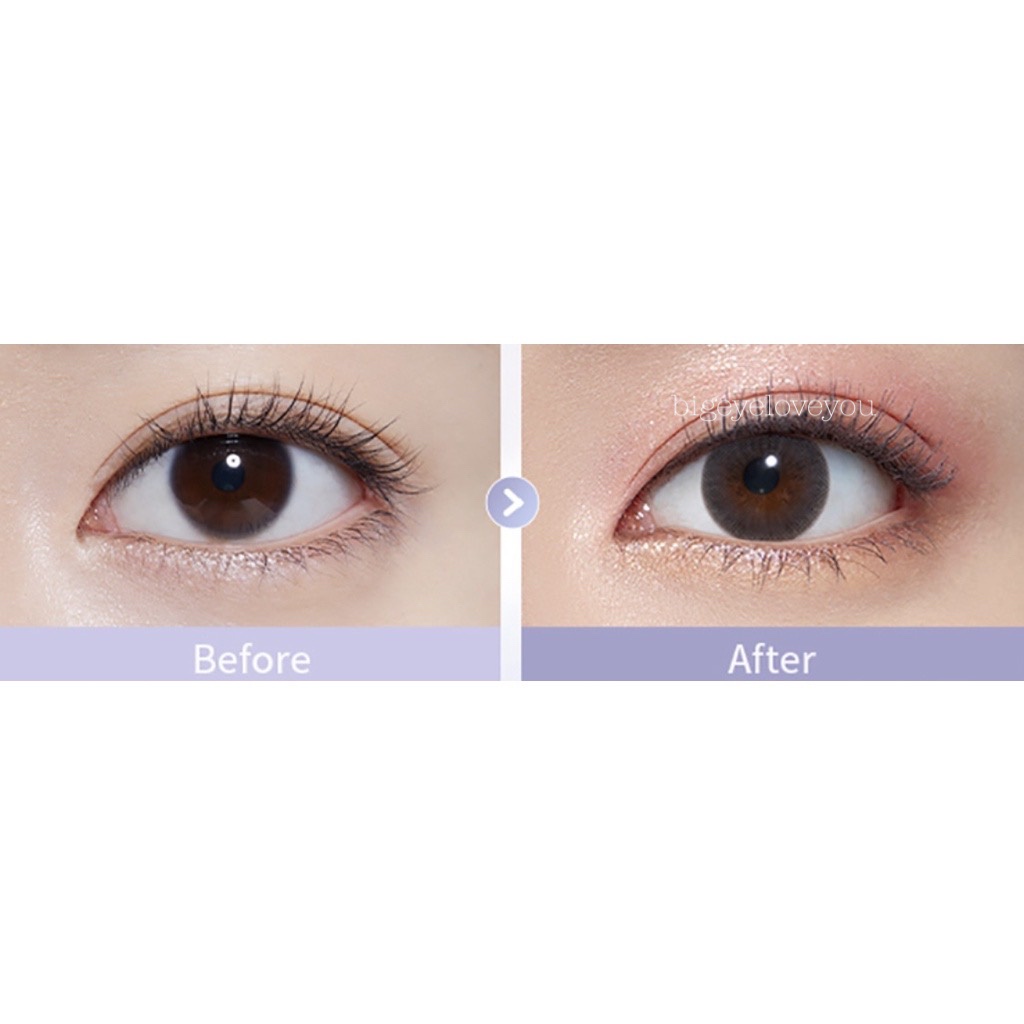 คอนแทคเลนส์ 🌈Falling🌈 Brown / Gray (Gaezz Secret) ขนาดมินิ 💖ขายดี🍭สุดฮิตจากเกาหลี🔥 - รูปที่ 5