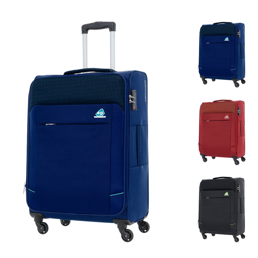 KAMILIANT (SIZE26"มี3สี) กระเป๋าเดินทางล้อลาก แบบผ้า รุ่น MOTIVO ขนาด 26 นิ้ว TSA Lock