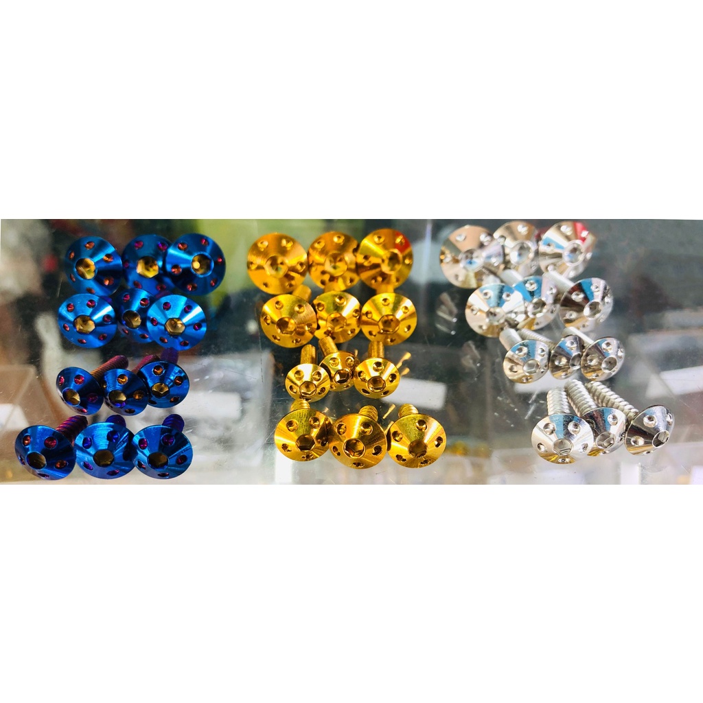 น็อตชิวหน้า​ ADV​ PCX​ Nmax​ Xmax​ Aerox​ สแตนเลสแท้