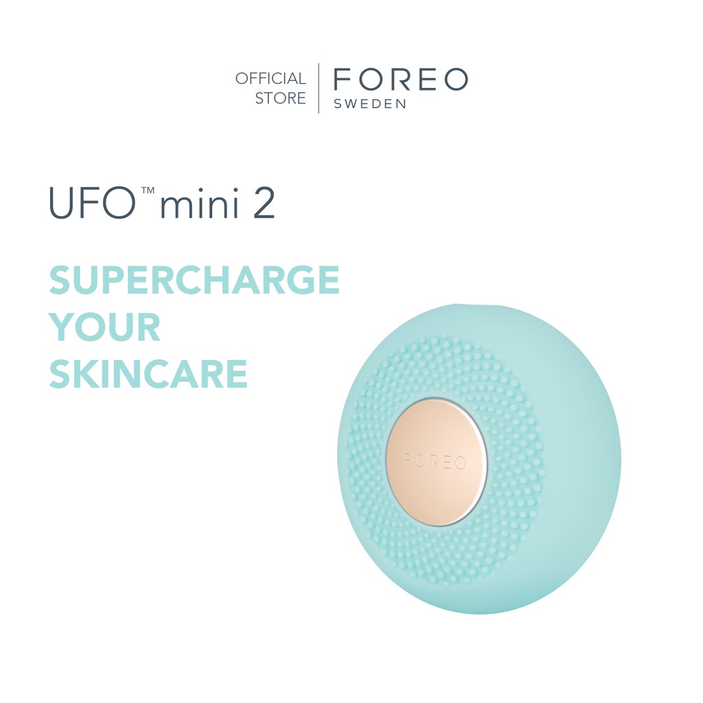 Facial Care Tools 8000 บาท FOREO UFO Mini 2 เครื่องมาส์กหน้า ฟอริโอ้ ยูเอฟโอ มินิ 2 Beauty
