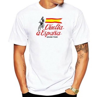 เสื้อยืด พิมพ์ลาย Vuelta A Espana สไตล์วินเทจ สเปน สําหรับผู้ชายสามารถปรับแต่งได้