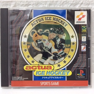 แผ่นแท้ [PS1] Actua Ice Hockey (Japan) (SLPM-86078)