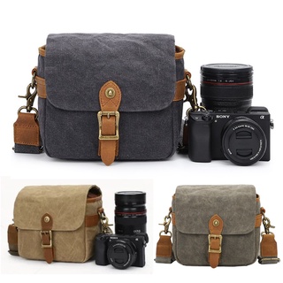 พร้อมส่ง กระเป๋ากล้อง Camera Bag กระเป๋าใส่กล้อง DSLR Mirrorless กระเป๋าสะพายแบบพกพากล้อง For Nikon Canon Sony ทุกยี่ห้อ