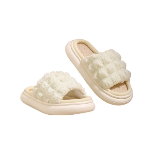 ใหม่(SH-1-13) รองเท้าแตะลินินญี่ปุ่น รองเท้าใส่เดินในบ้าน รองเท้าสลิปเปอร์ slippers แบบหนา นิ่มใส่สบาย กันลื่น
