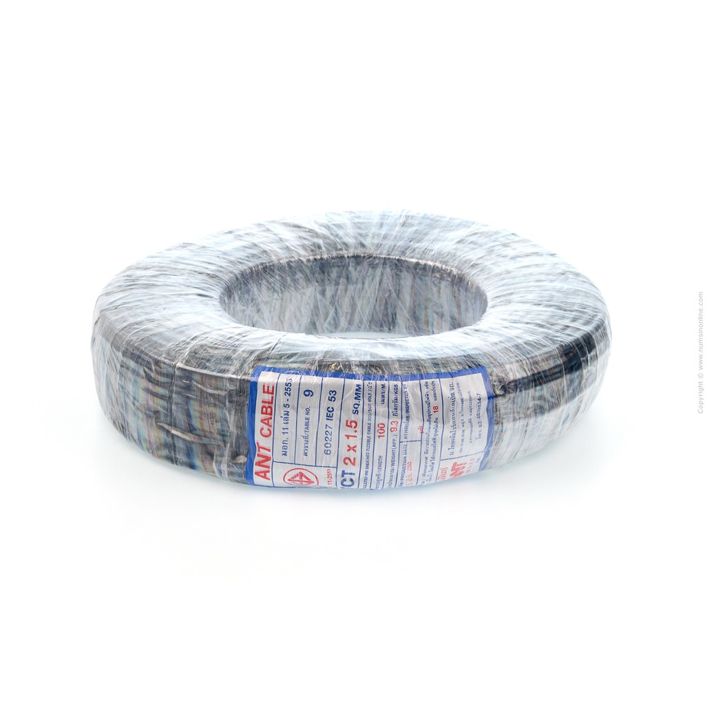 สาย VCT 2x1.5 มม. ANT (100 ม.)