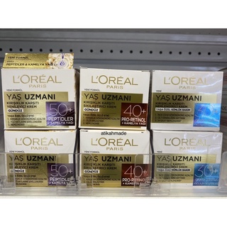 (พร้อมส่ง) Loreal anti-aging for age 30+, 40+, 50+ ครีมบำรุงผิวชะลอริ้วรอยสำหรับวัย