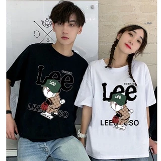 BK-486-SHORT เสื้อยืดแขนสั้นพร้อมส่ง 7สี ลายการ์ตูน ขายดีตามเทรนต์ ลายน่ารัก สีสันสดใส่น่ารัก ใส่ได้ทั้งหญิงและชาย