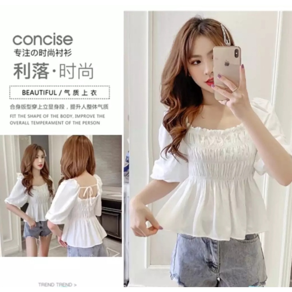 Azalia ล่าสุดผู้หญิงเกาหลี& 39;s Blouse / เสื้อ Dahye Women& 39;s สไตล์เกาหลีล่าสุด